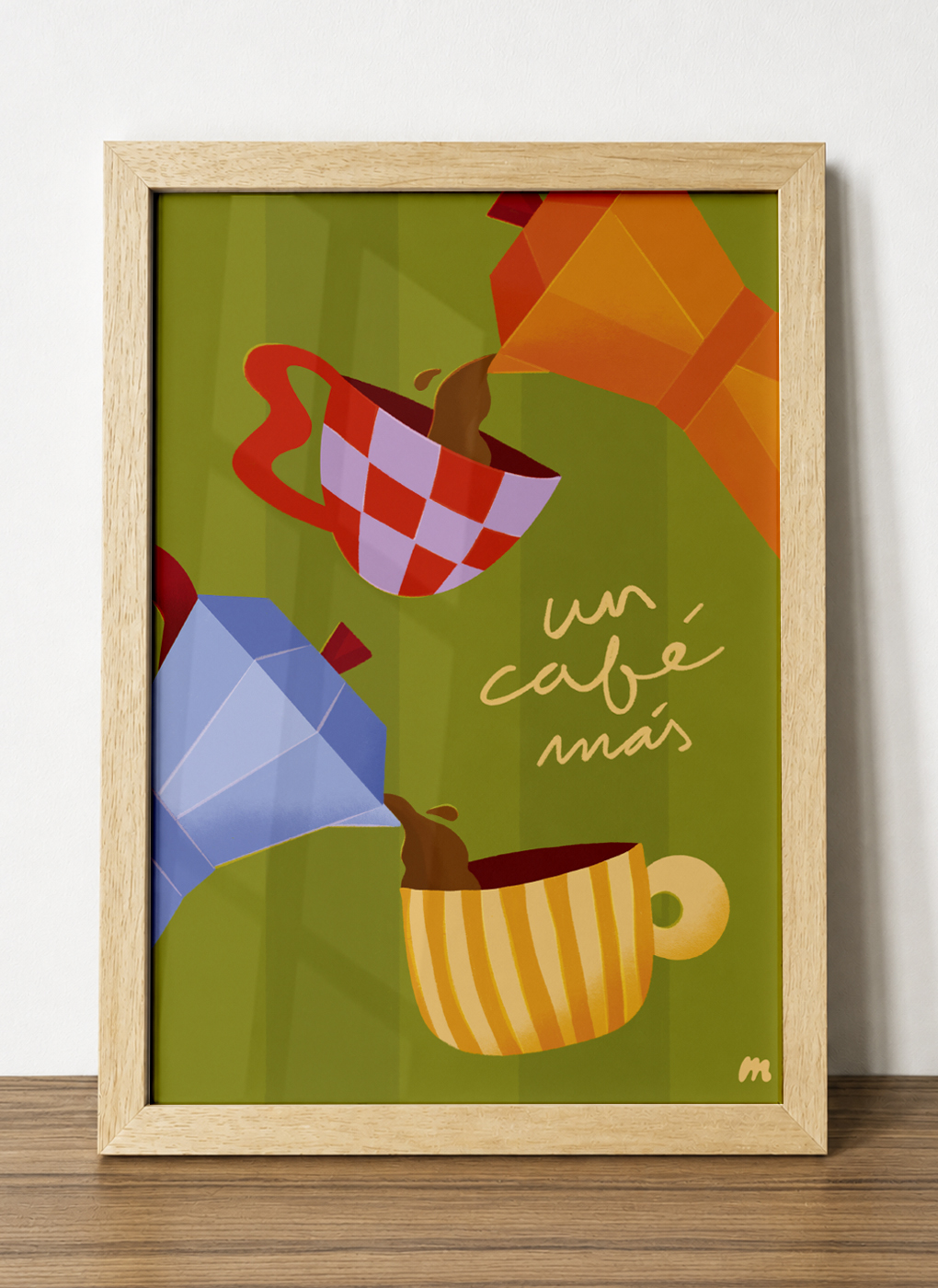 Print Guía de café en tamaño 30x40 cm